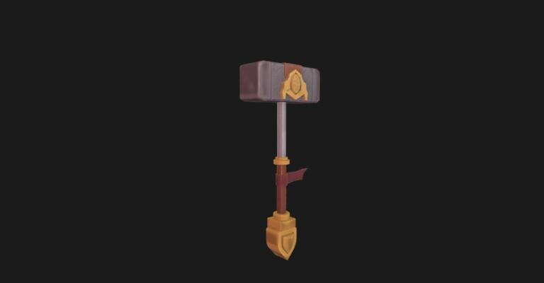 ArtStation - Stylized Hammer