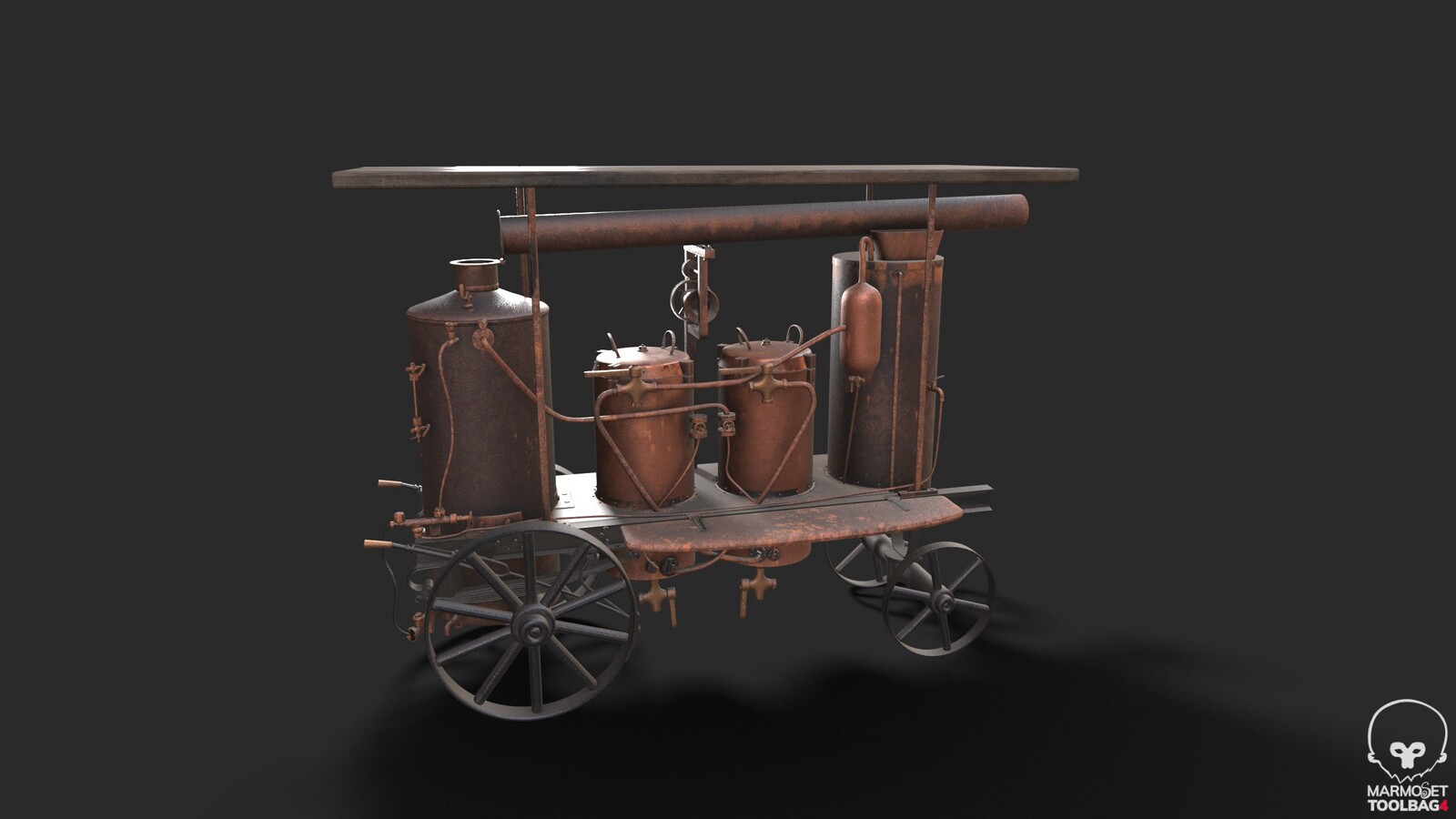 Distillation Cart