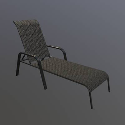 Chair with Woven Seat