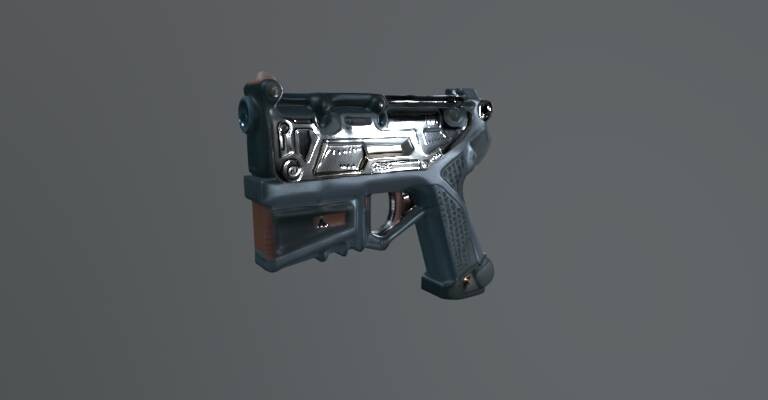 ArtStation - Cyber Gun