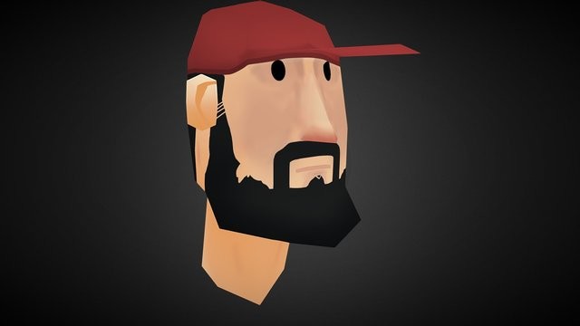 ArtStation - Louis Vuitton Cylinder Hat Low-poly