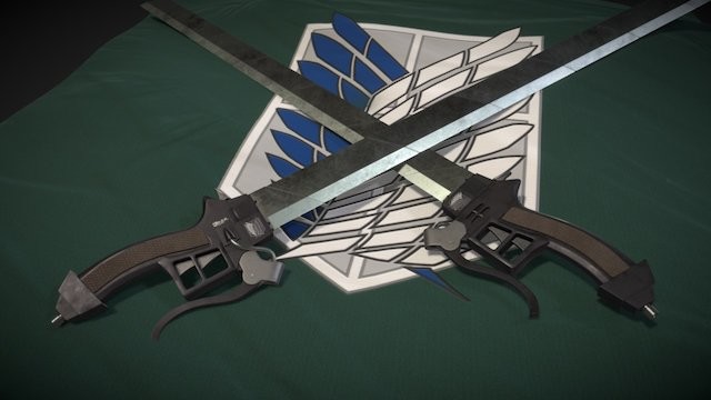 3d Gear Blades (AOT)