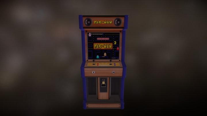 ArtStation - Pac-Man Arcade Machine
