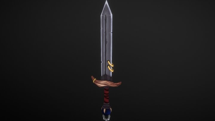 ArtStation - Hand Paited Old Sword