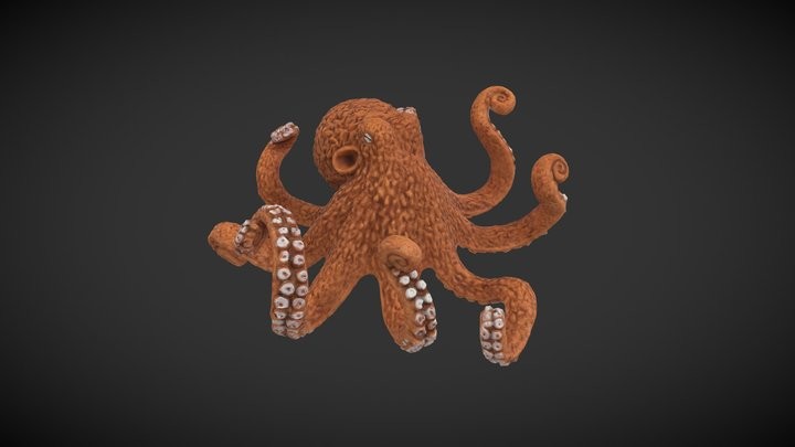 ArtStation - Octopus figure
