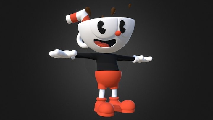 ArtStation - 3D Cuphead