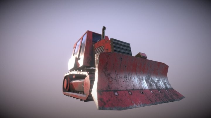 ArtStation - track loader (3d view)