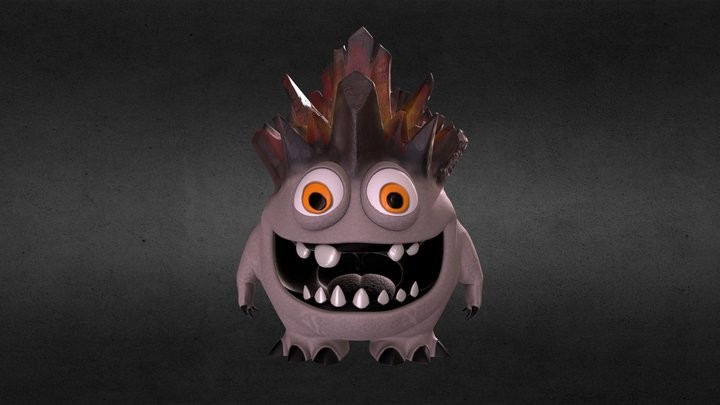 ArtStation - 3d model W.I.P. Troll