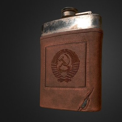Rise of The Tomb Raider Hip Flask