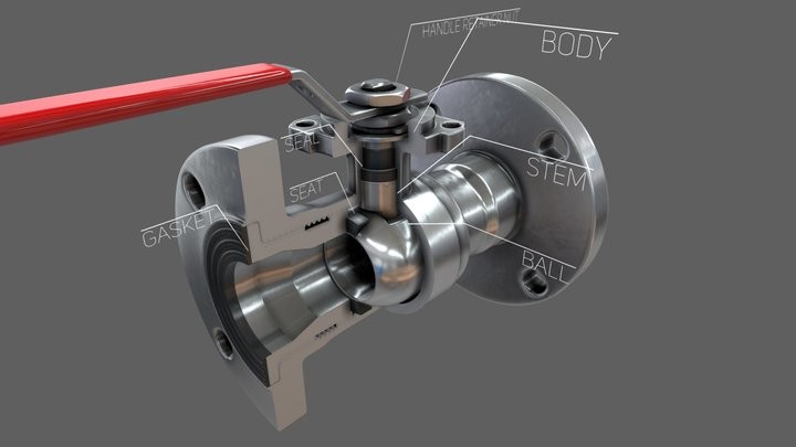 ArtStation - Ball Valve