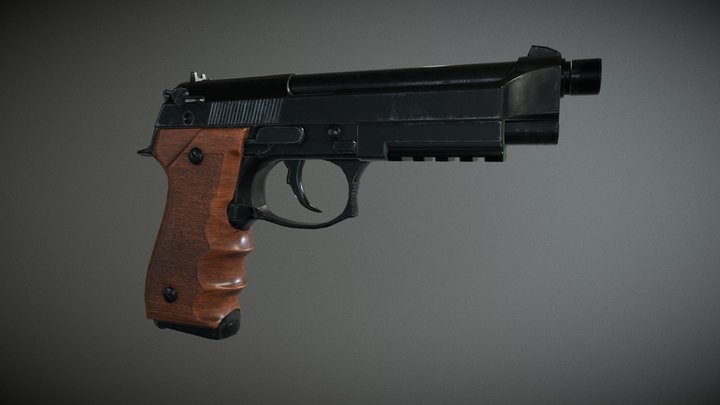 ArtStation - Beretta M9