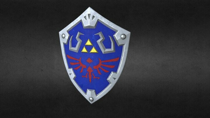 ArtStation - ZELDA - Hyrule Shield