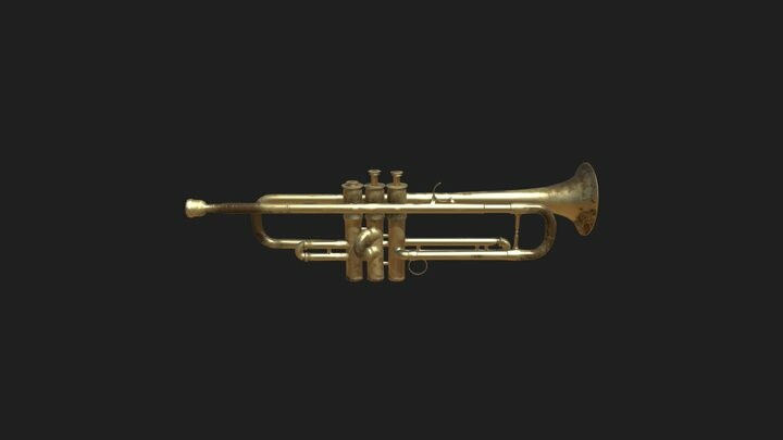 ArtStation - 1930s Trumpet