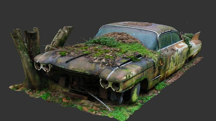 ArtStation - Old Car City 3D Scanning Project
