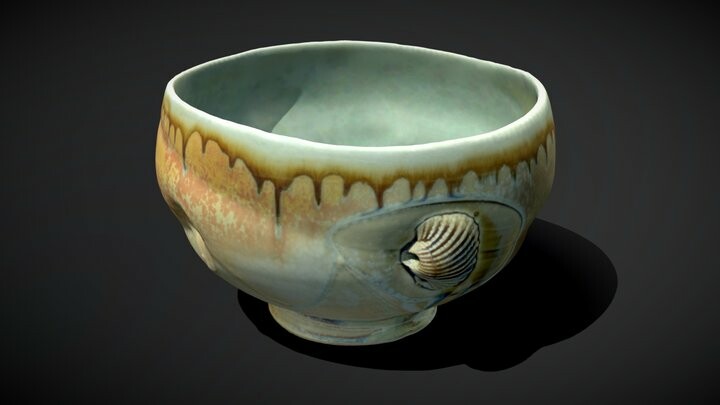 Photogrammetry scan of a ceramic vessel by Tom Coleman