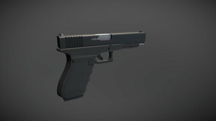 ArtStation - Glock 41 Pistol