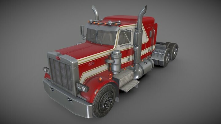 ArtStation - Peterbilt 359