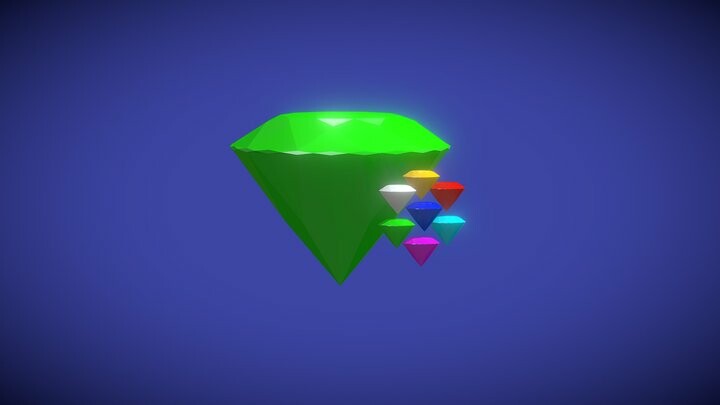 ArtStation - The Chaos Emeralds
