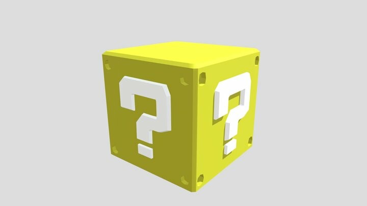 ArtStation - Mario Question Block