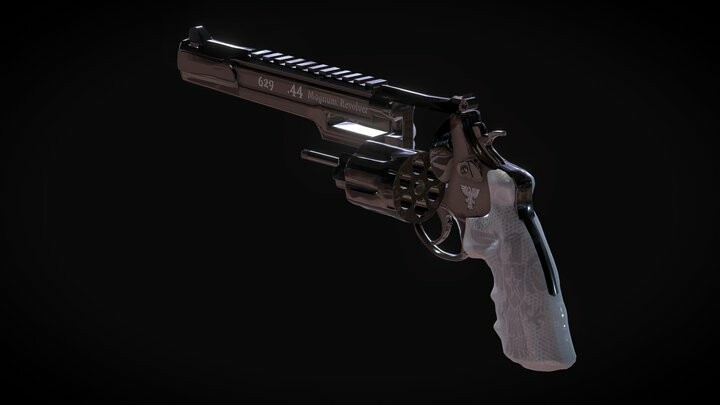 ArtStation - 629 - .44 Magnum, Revolver