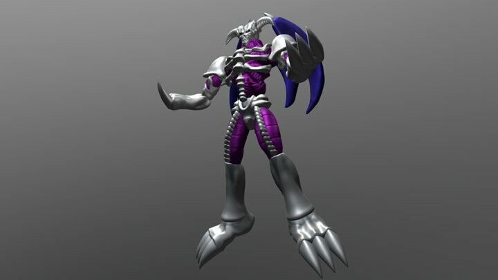 kishi - yugioh 3D modeling