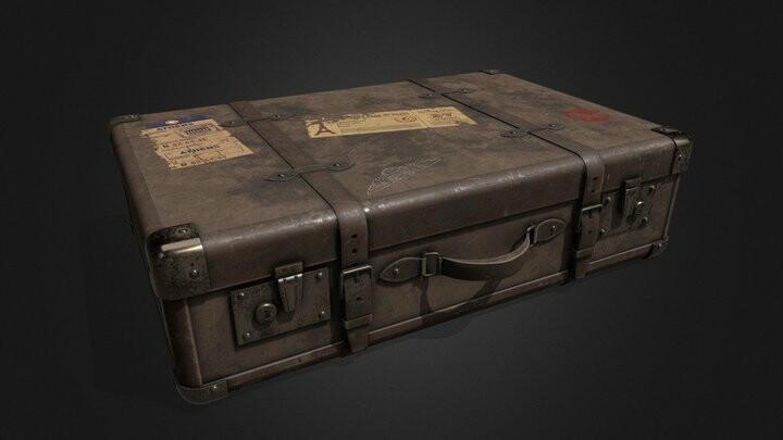 ArtStation - Vintage Travel Bag (Tutorial)