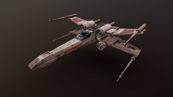 ArtStation - X-wing starfighter | T-65C-A2