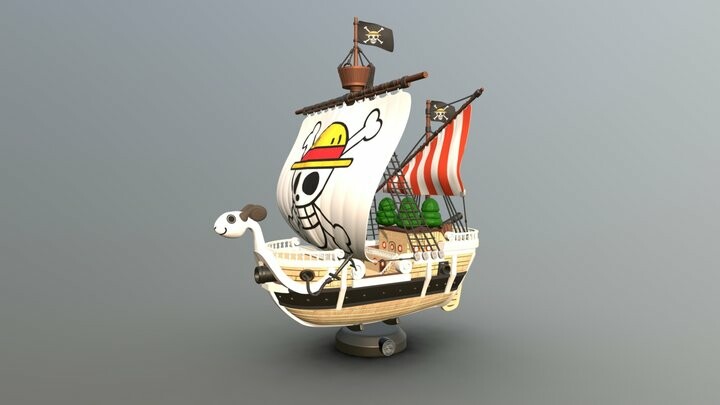 ArtStation - 3D LEGO One Piece