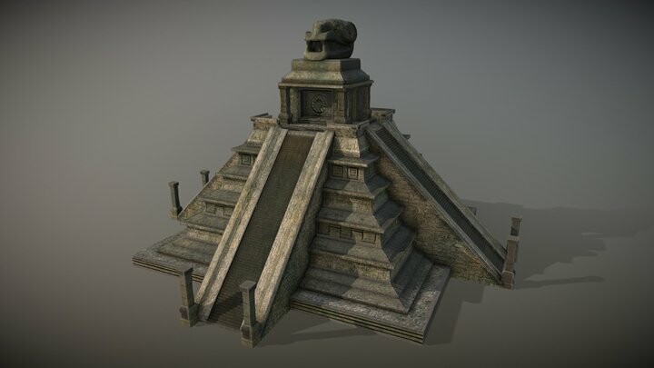 ArtStation - Aztec Ziggurat