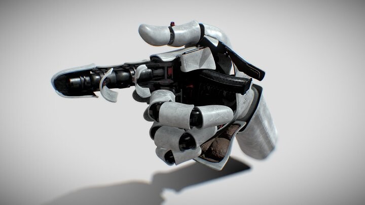 ArtStation - Finger gun | model + animation