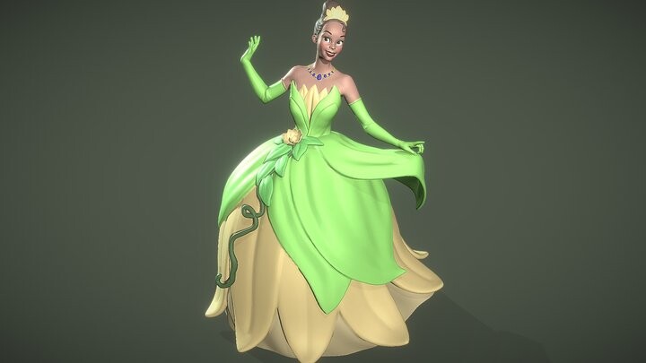 inauguration lady in green dress Posh Peanut Baby Girl's Disney Tiana Tulle Bodysuit Dress in Green, 12-18 mo, Viscose from Bamboo