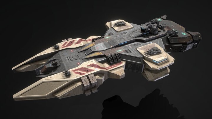 ArtStation - Bastion Class Destroyer