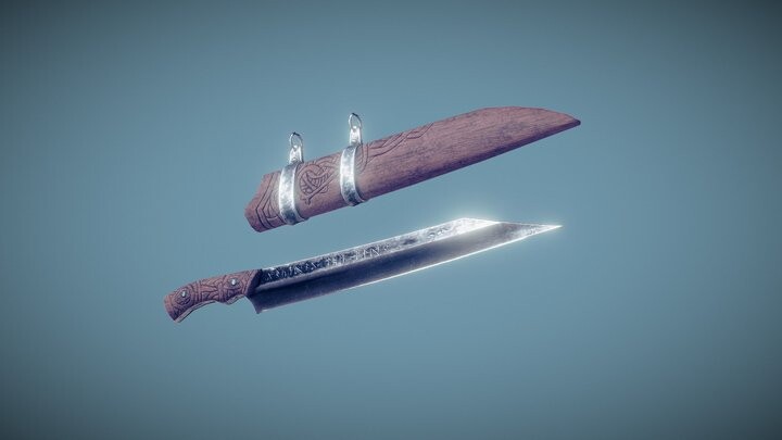 ArtStation - Viking Seax