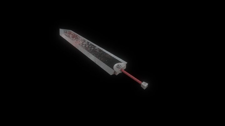 ArtStation - Guts Sword - The Dragon Slayer (Berserk)