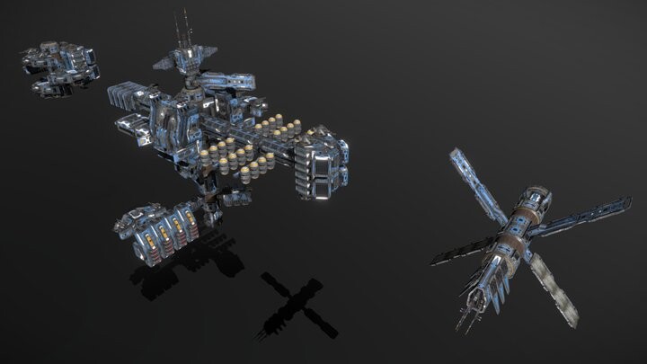 texture sci fi military space stations