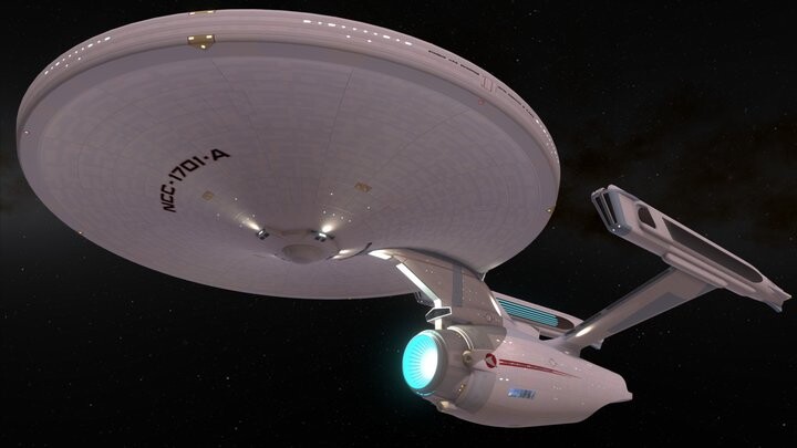 ArtStation - Constitution Class Refit (USS Enterprise NCC-1701-A)