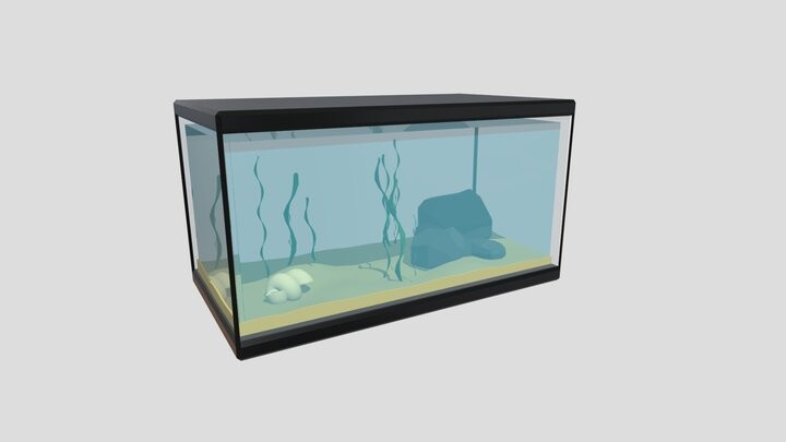 ArtStation - Fishless Aquarium