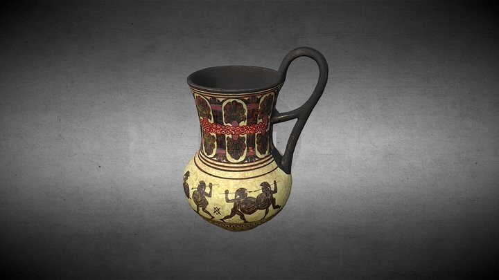 ArtStation Greek Vase Replica   Amber Johnson 97d00d4f09734768b94e71471f39ce47 