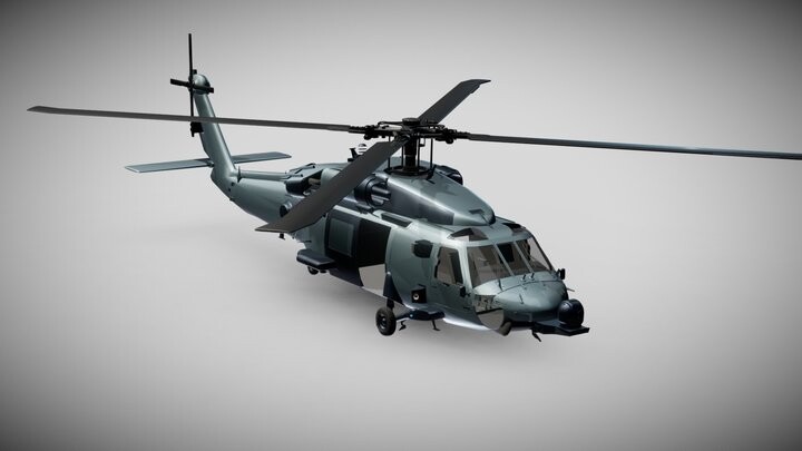 ArtStation - Sea Hawk SH-60