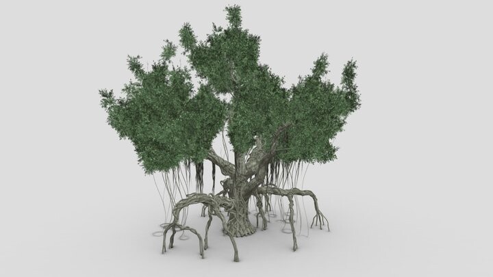 ArtStation - Chinese Banyan Tree-S4