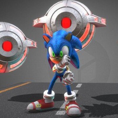 ArtStation - Silver Sonic MK1 Redesign