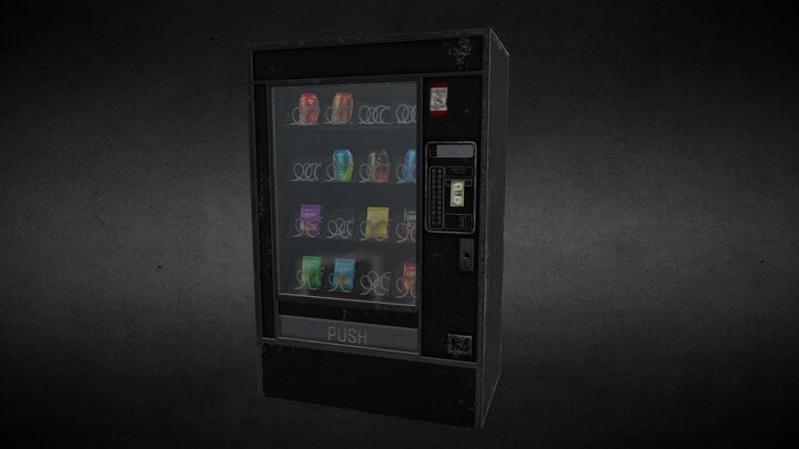 ArtStation - Dirty Vending Machine