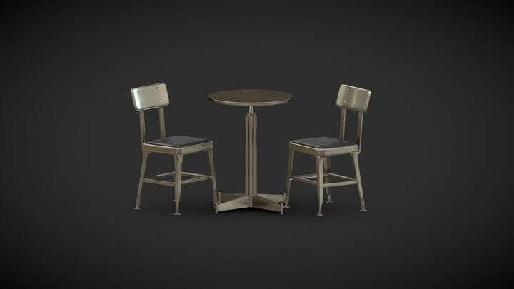 ArtStation AR ready Models of ROBOT Table Set for Vorsen furniture