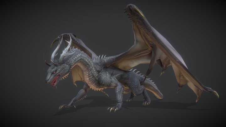 ArtStation - Black Dragon