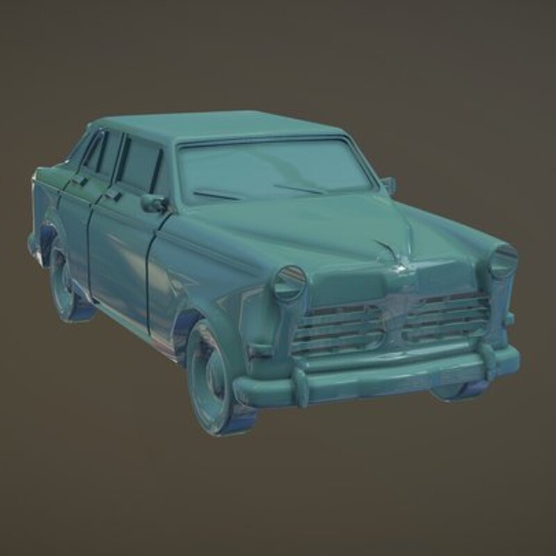 1965 Volvo Canadian - 3D Printable Mini for Little Canada