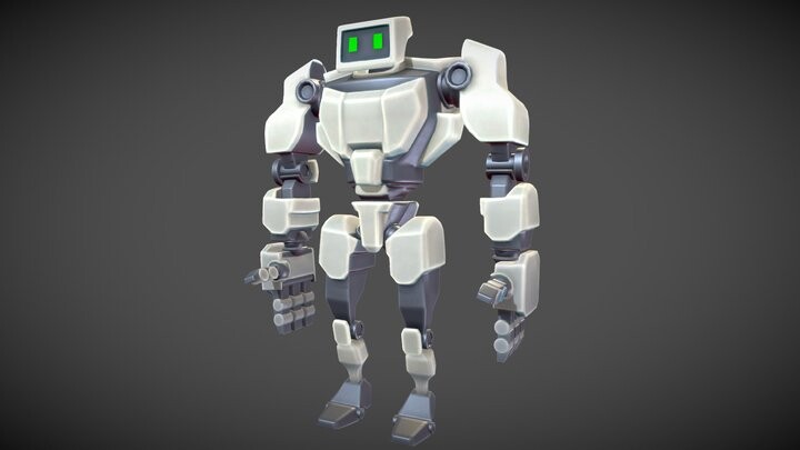 ArtStation - Stylized Robot