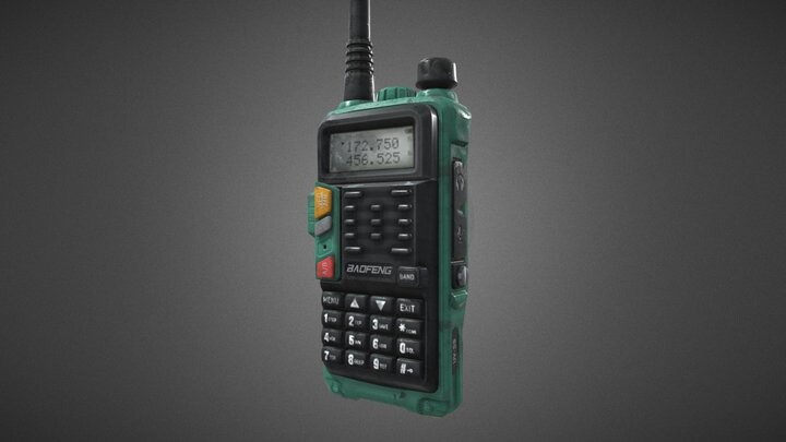 ArtStation - Baofeng UV S9 Radio