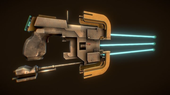 ArtStation - Plasma Cutter (Dead Space)