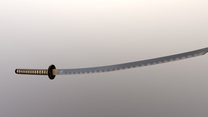 ArtStation - Bill's Hattori Hanzo Katana