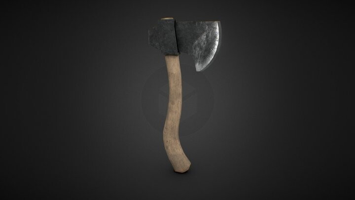 ArtStation - One-handed Axe Again